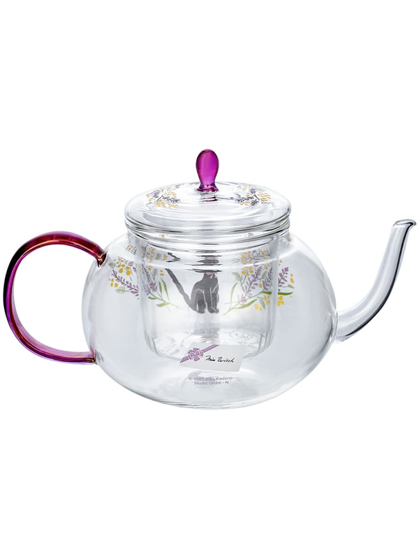Kiki's Delivery Service Flower Bouquet Glass Teapot 580ml