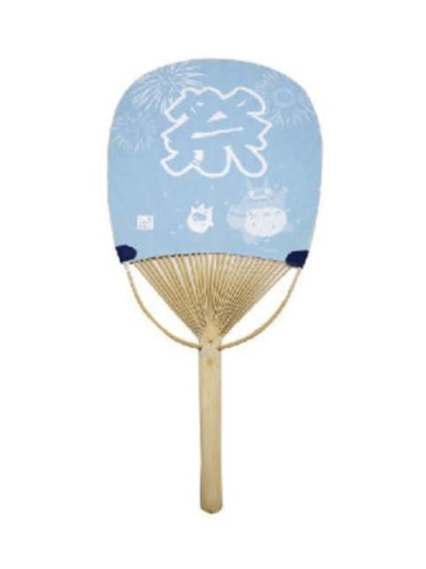 My Neighbor Totoro Summer Festival Oval Bamboo Hand Fan