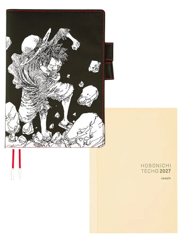 Hobonichi Techo A5 Cousin 2027 – ONE PIECE Magazine Straw Hat Luffy Planner + Cover