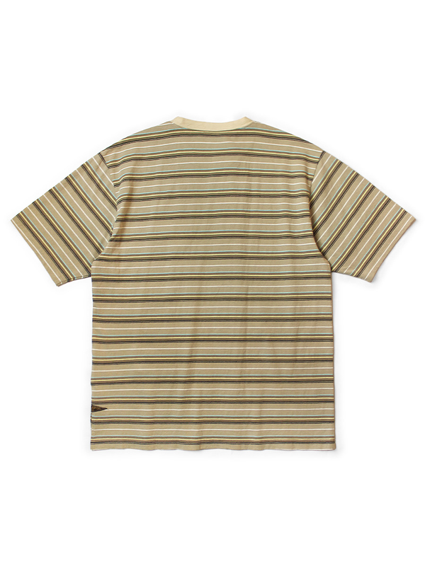 Kapital Multi-Border Jersey Pennant T-Shirt (3flags)
