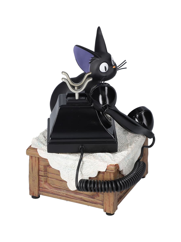 Kiki's Delivery Service Jiji Black Telephone Music Box