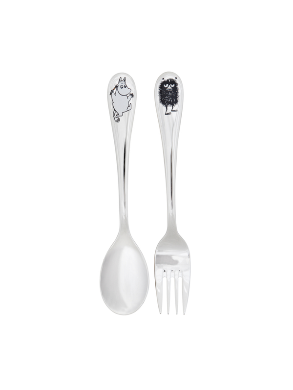 Moomin Spoon & Fork Set Moomin / Stinky