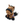 Load image into Gallery viewer, Idol Horse Bellagio Opera 2025 Osaka Hai Plush Keychain Sitting Horse S Size
