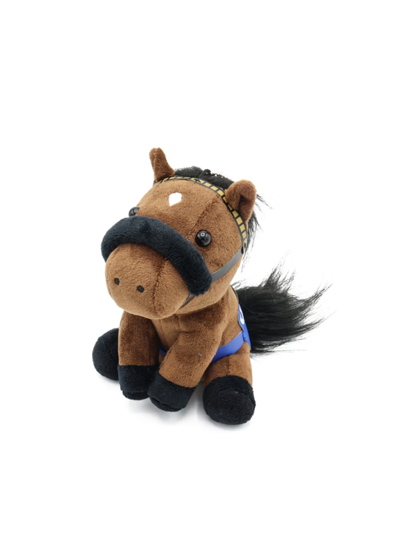 Idol Horse Bellagio Opera 2025 Osaka Hai Plush Keychain Sitting Horse S Size