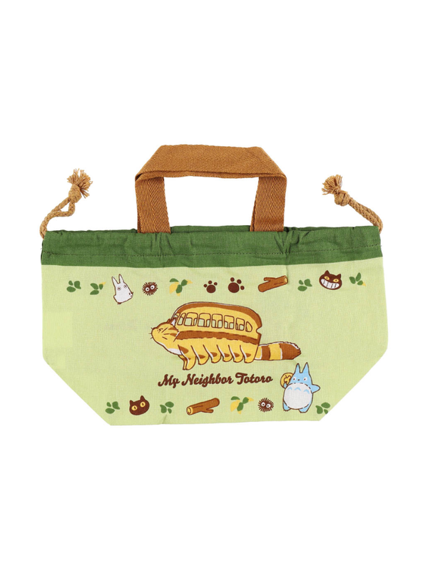 My Neighbor Totoro Lunch Drawstring Bag - Catbus KB7C