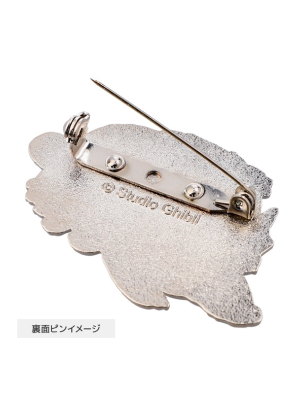 Metal Brooch: Kiki on Broom (GB-08)