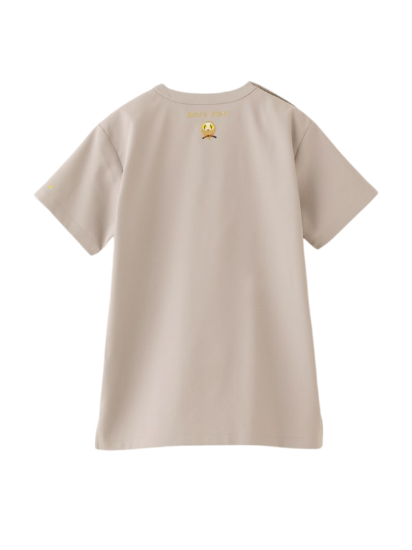 Scrub Canvas Club The Ghost in the Picture Book Unisex Scrub Top