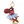 Load image into Gallery viewer, Disney Hippo Hiawatha Plush Keychain Fantasia 85th Anniversary

