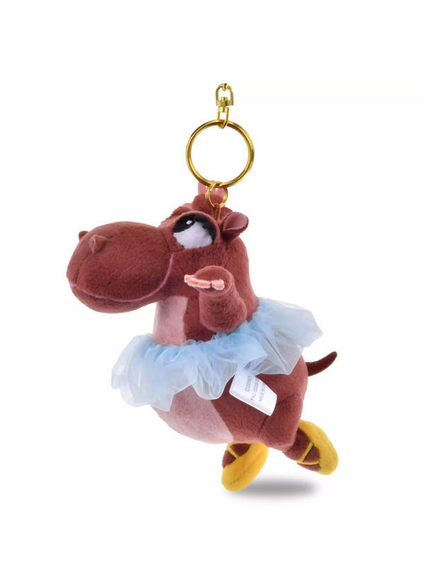 Disney Hippo Hiawatha Plush Keychain Fantasia 85th Anniversary
