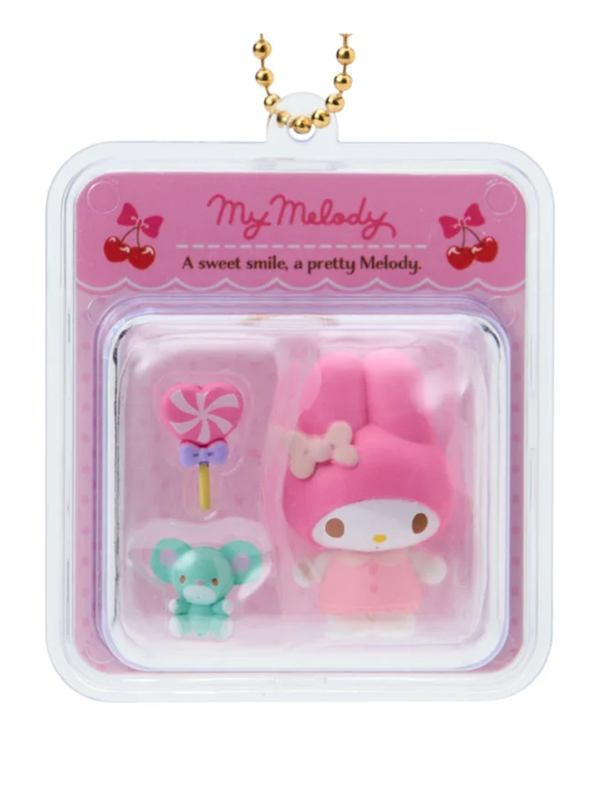 Sanrio My Melody Miniature Toy Package Charm