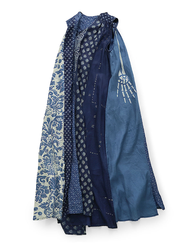 Kapital French Cross Linen Lamp Dress (BONEpt)