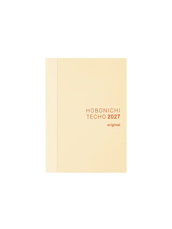 Hobonichi Techo Original 2027 Japanese Edition Planner A6