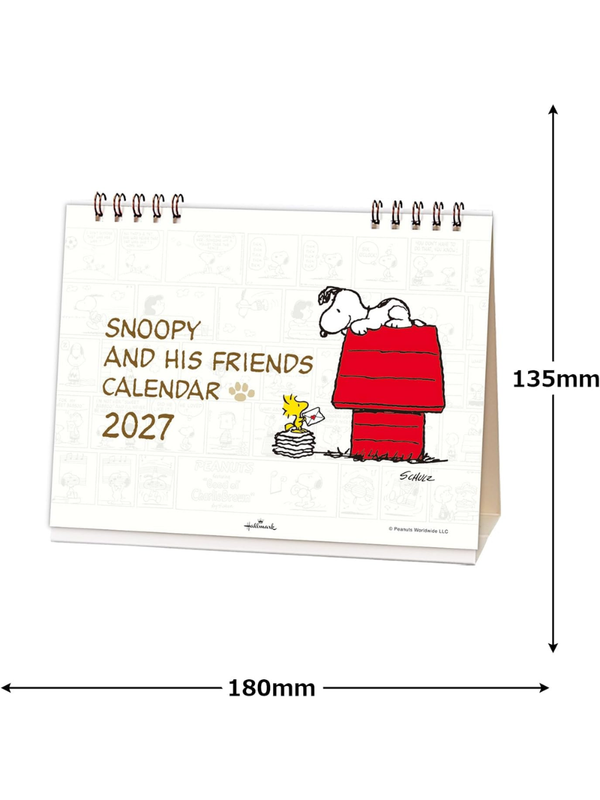 Hallmark Snoopy 2027 Desk Calendar