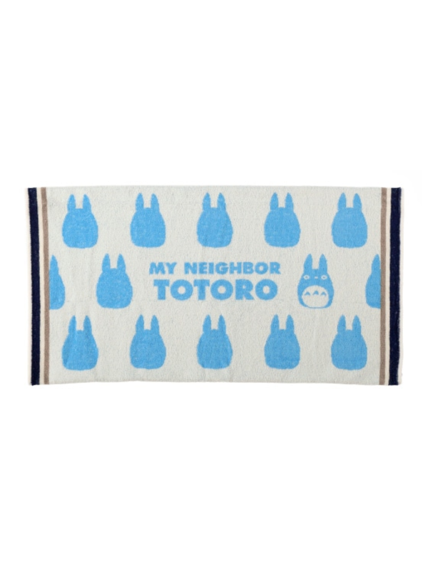 My Neighbor Totoro "Medium Totoro Silhouette" Towel Pillow Cover [Adult Size]