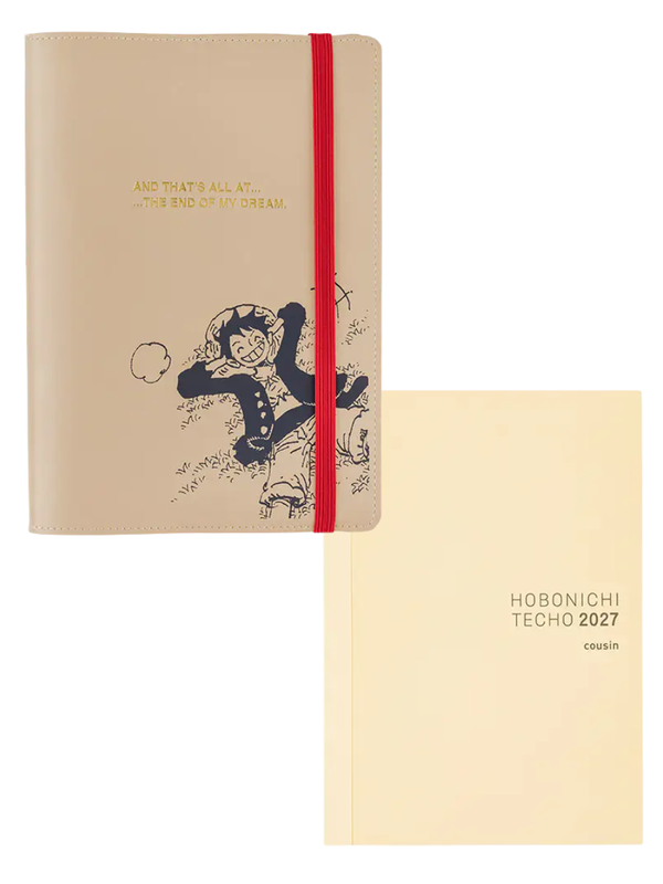 Hobonichi Techo A5 Cousin 2027 – End of Luffy’s Dream One Piece Planner + Cover