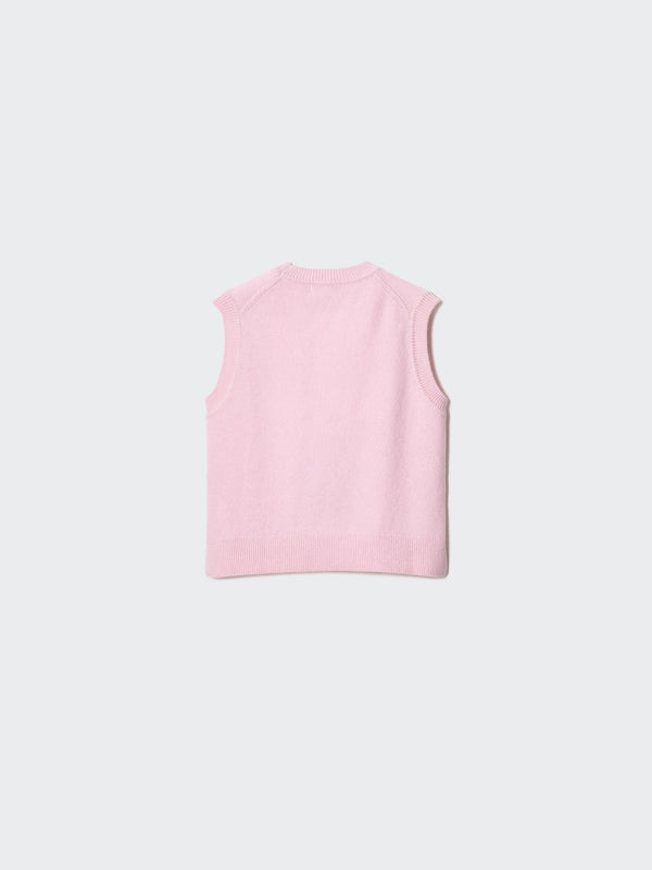 【PRE-ORDER】UNIQLO Wool Cashmere Crew Neck Vest Style 487520