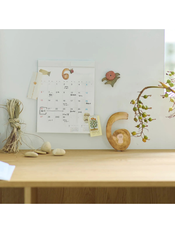 Hobonichi Whiteboard Calendar 2027 Medium Size