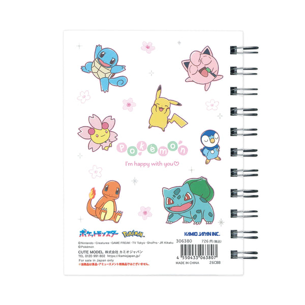 Pokemon Sakura A6 W Ring Notebook