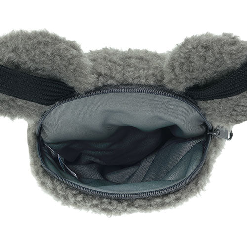 Disney Halloween 2025 Ghost Mickey Mouse Plush Shoulder Bag