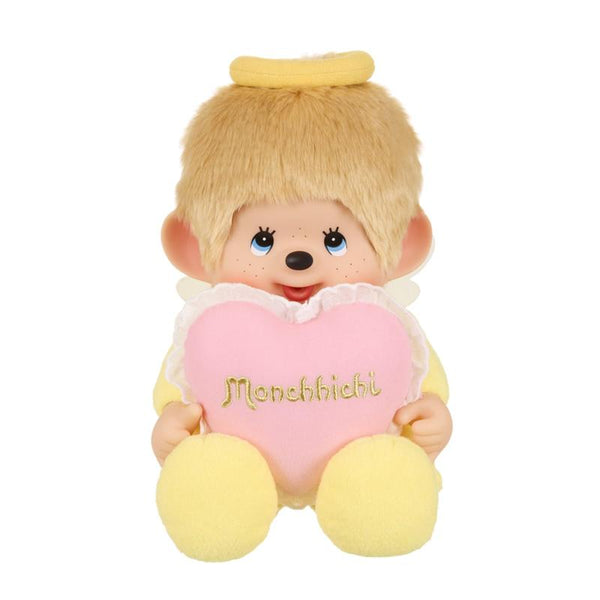 Sekiguchi Monchhichi Love Happy Angel Boy Soft Plush L Size