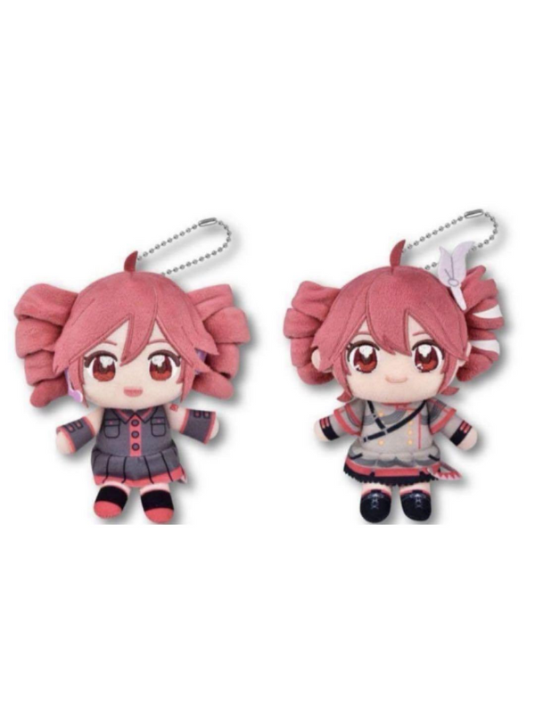 Vocaloid Kasane Teto Plush Mascot Sitting Toy 2-Piece Set