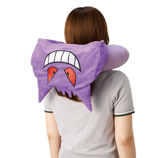 Pokemon Gengar Hooded Neck Pillow