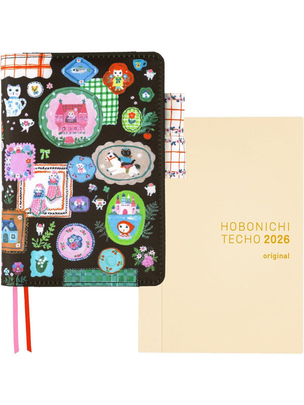 Hobonichi Techo Yumi Kitagishi Shiro Neko A6 Original Planner Cover