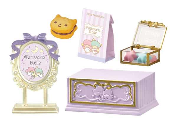 Little Twin Stars Kiki & Lala Patisserie Etoile Miniature Figure Collection Box Set Complete 8 Types