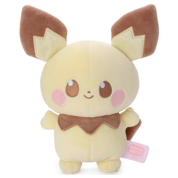 Pokemon Peace Mocchi-Mocchi Style Pichu Plush
