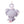 Load image into Gallery viewer, Pokemon Espurr Mascot Plush Don’t Attack Me with Acrylic Charm
