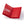 Load image into Gallery viewer, Comme des Garcons Huge Logo Bi-fold Card Case
