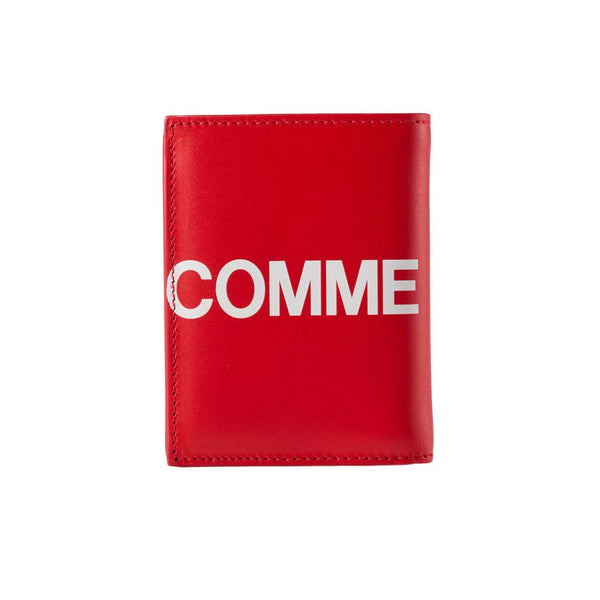 Comme des Garcons Huge Logo Bi-fold Card Case