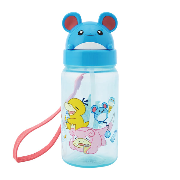 Pokemon Marill Die-Cut Straw Bottle – Happy Sunny Day Series