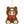 Load image into Gallery viewer, mofusand Teddy Bear Meow Mascot Keychain
