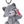 Load image into Gallery viewer, Disney Store Izma Kitty Plush Keychain Emperor’s New Groove
