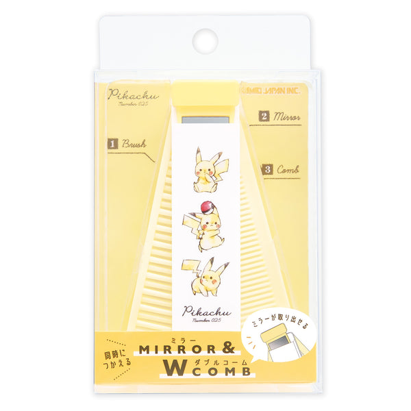 Pokemon Mirror & Dual Comb Set