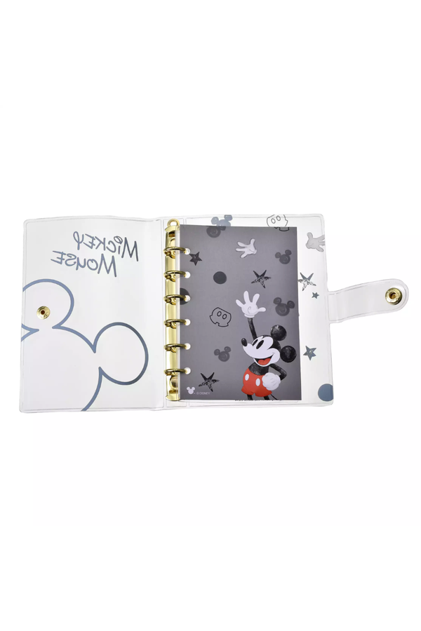 Disney Mickey Mouse 6-Ring Sticker Binder with Clear Cover