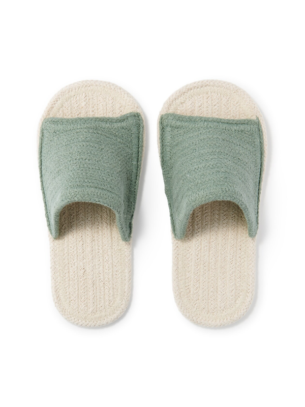 MUJI Cotton Room Sandals Open Toe Slippers