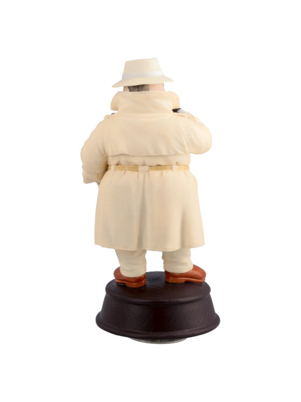 Porco Rosso Porcelain Music Box Porco in Trench Coat Figure