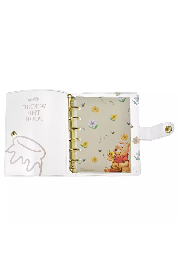 Disney Winnie the Pooh 6-Ring Sticker Binder with Clear Cover