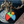 Load image into Gallery viewer, Howl’s Moving Castle Embroidered Keychain Color Dial
