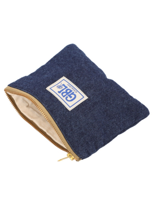 Porco Rosso Denim Pouch Red Flash