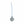 Load image into Gallery viewer, My Neighbor Totoro Kororin Bell Charm – Large and Small Totoro Light Blue
