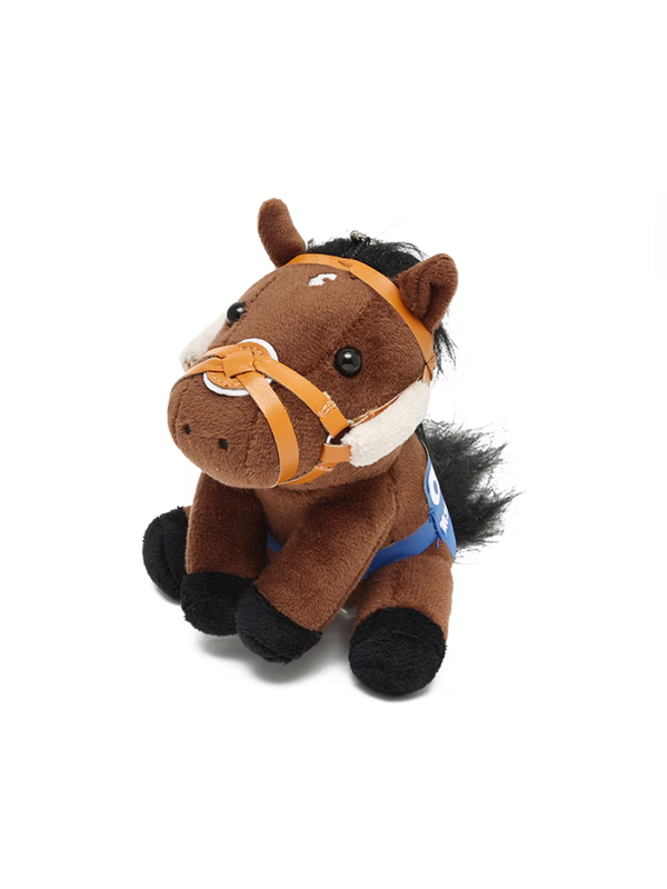 Idol Horse Cafe Pharoah Plush Toy S Size with Ball Chain – 2022 February Stakes Racehorse
