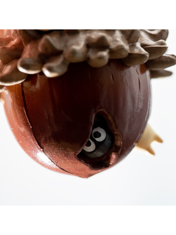 My Neighbor Totoro Acorn Shaker Keychain Medium Totoro and Small Totoro