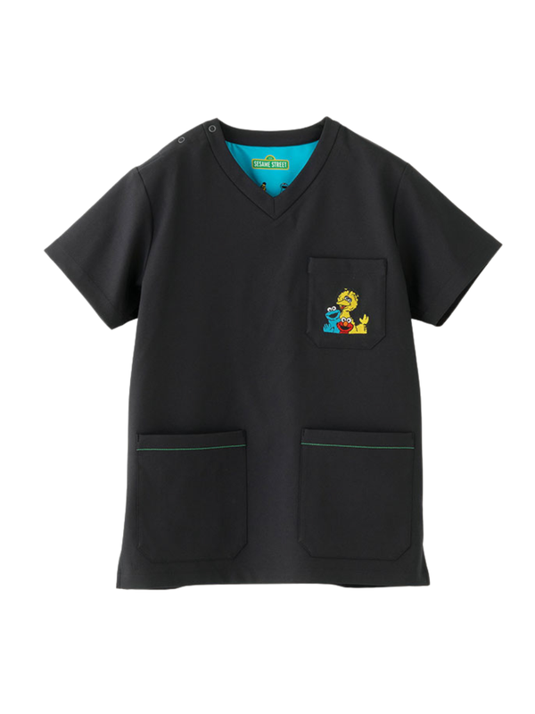 Scrub Canvas Club Sesame Street Unisex Scrub Top