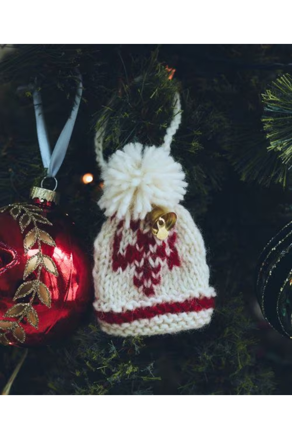 studio CLIP Christmas 2026 Hand-Knit Wool Christmas Tree Ornament