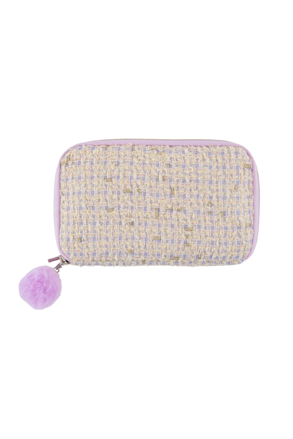 Hobonichi Drawer Pouch Ane – Iwate Homespun Pom Pom Tweed
