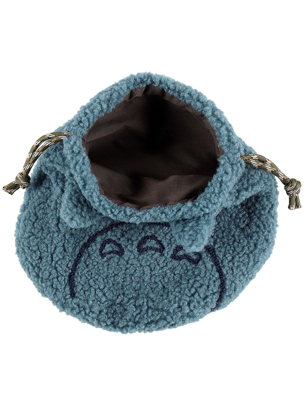 My Neighbor Totoro Medium Totoro Fluffy Drawstring Pouch