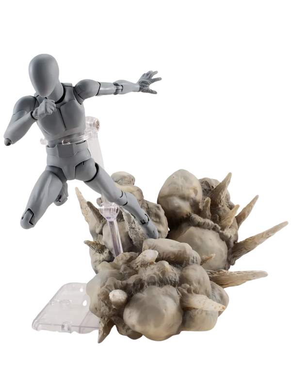 TAMASHII EFFECT Explosion Gray Ver. for S.H.Figuarts Action Figure